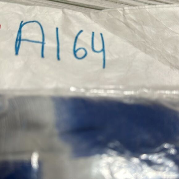 FRED DAVID BOHO WESTERN BLUE TIE-DIE SLEEVELESS HI LOW TANK TOP SZ MEDIUM - Picture 9 of 9